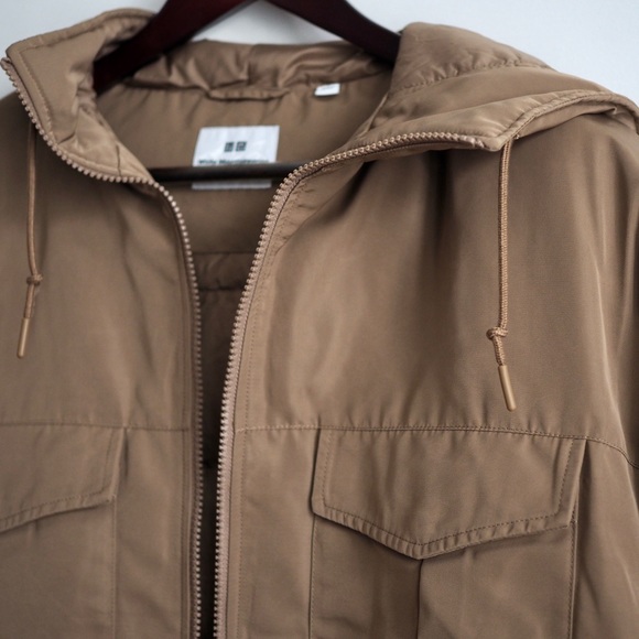 White mountaineering oversized down parka hybrid jacket NEW - Picture 11 of 14